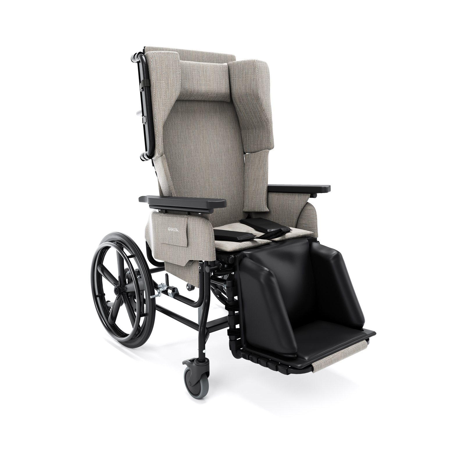 Broda Elite Positioning Wheelchair for Huntington's Disease (550SR) - positioning wheelchair (hero view)