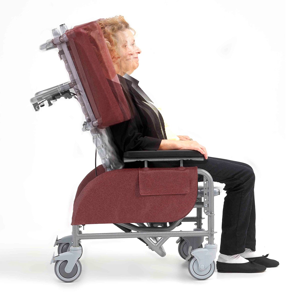 Broda Latitude Pedal Wheelchair with Tilt & Rocking (48R) – Image 5