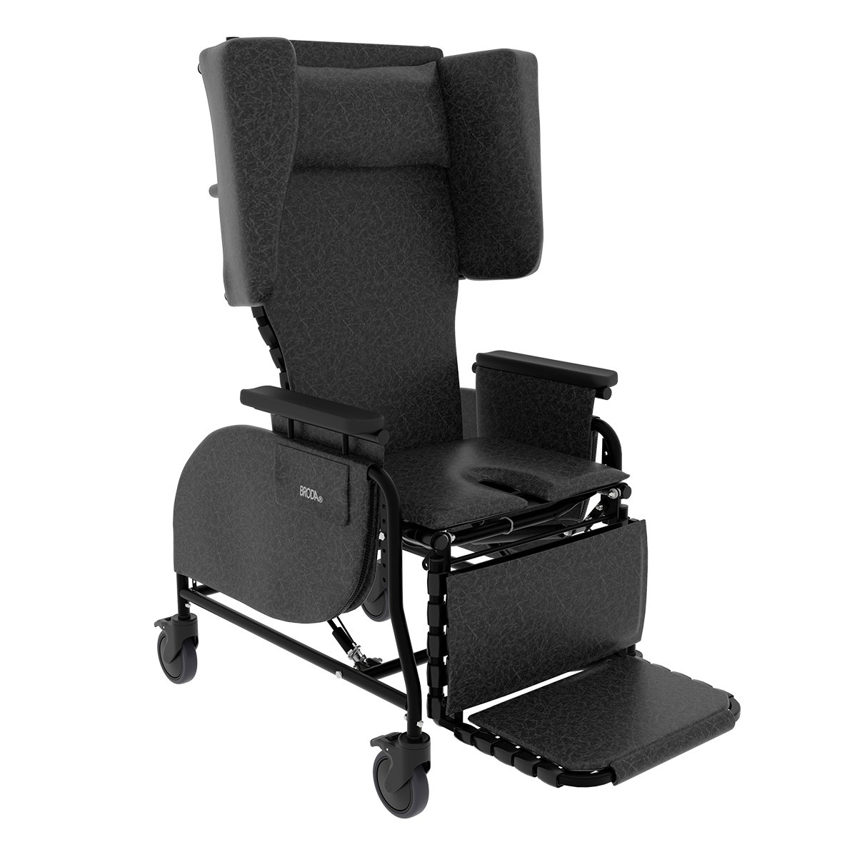 Broda Midline Positioning Tilt & Recline Wheelchair (MID) - positioning wheelchair (hero view)
