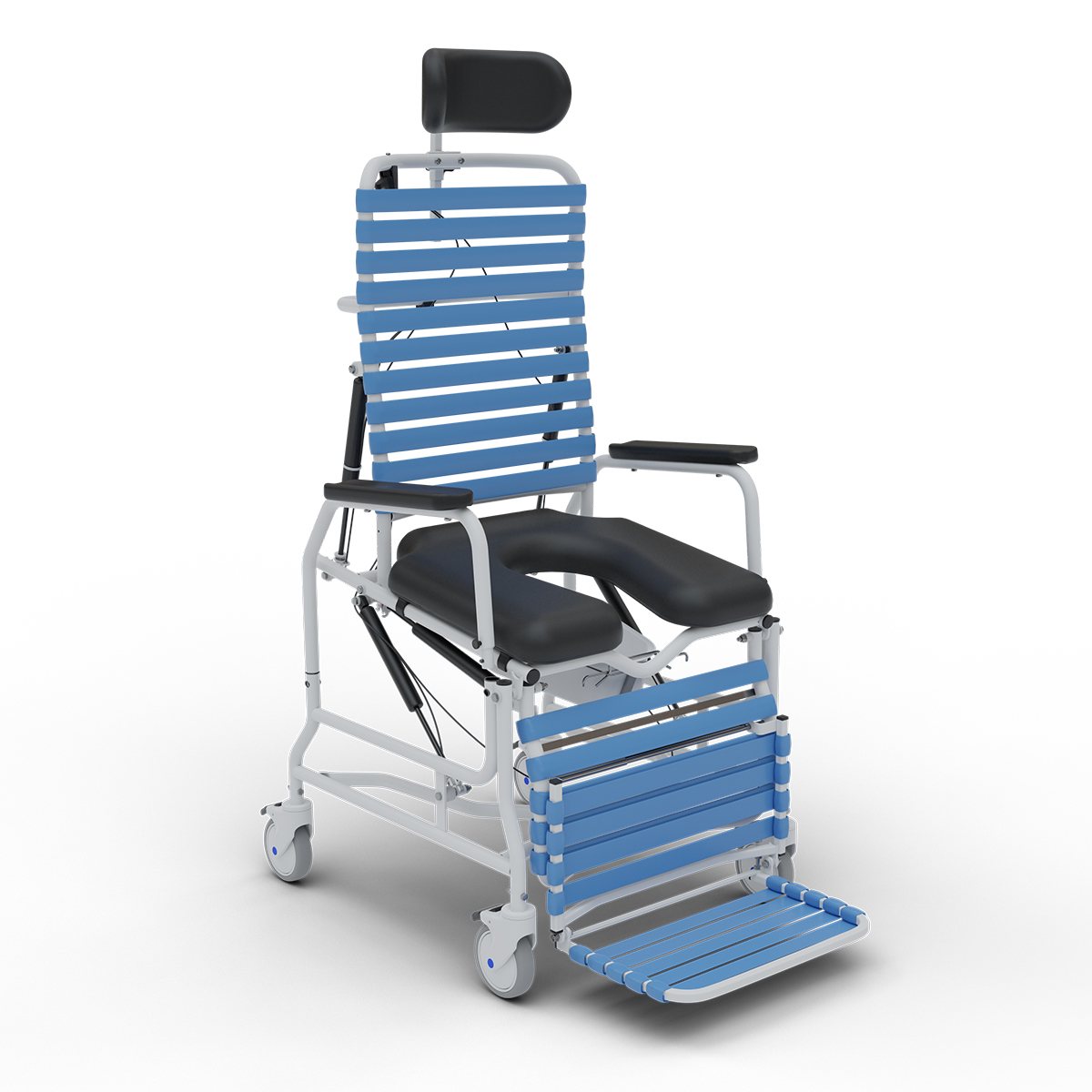 Broda Revive Shower Commode with Tilt & Recline (CS385) – Image 2