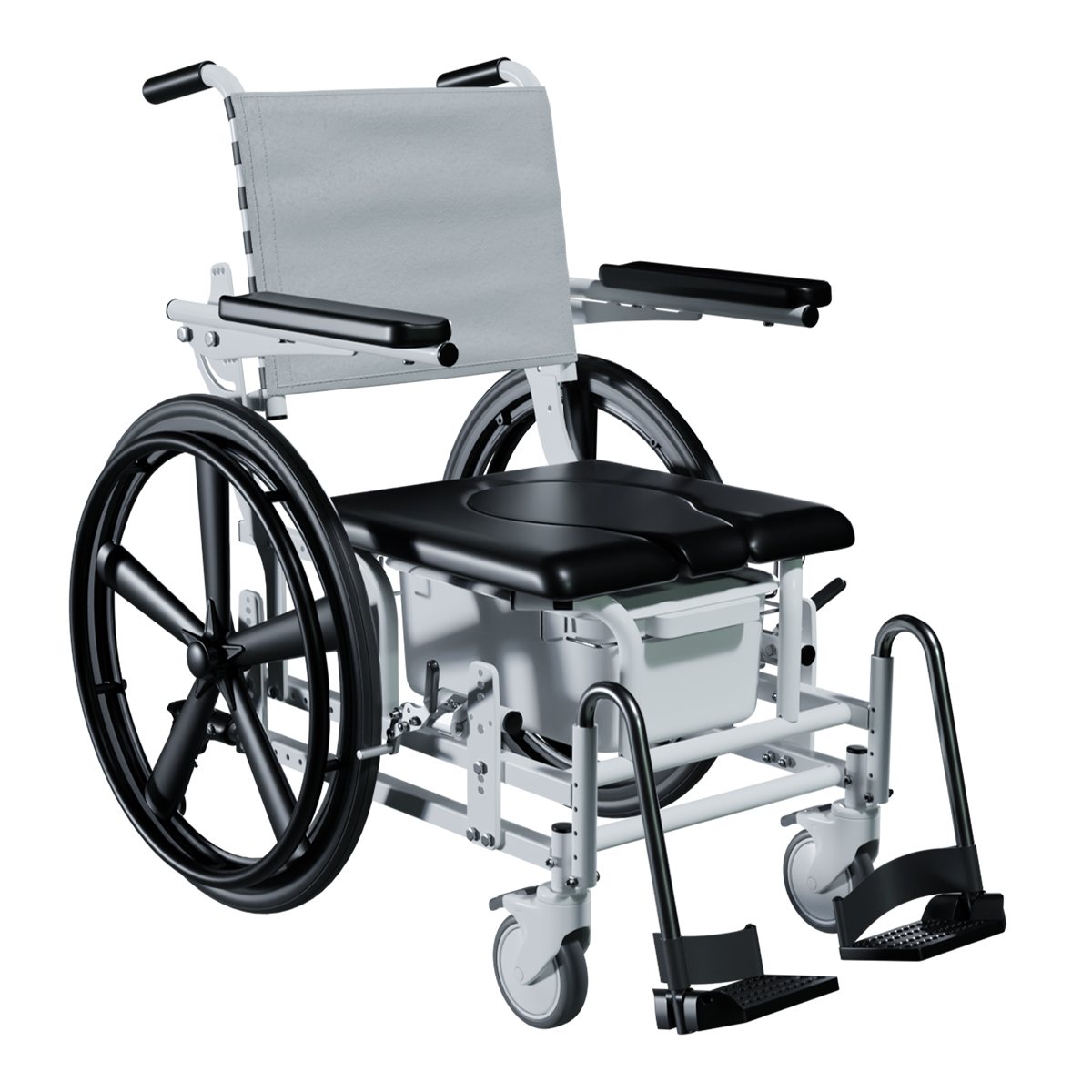 Broda Sentinel Shower Commode Chair (CS313) - shower commode chair (hero view)