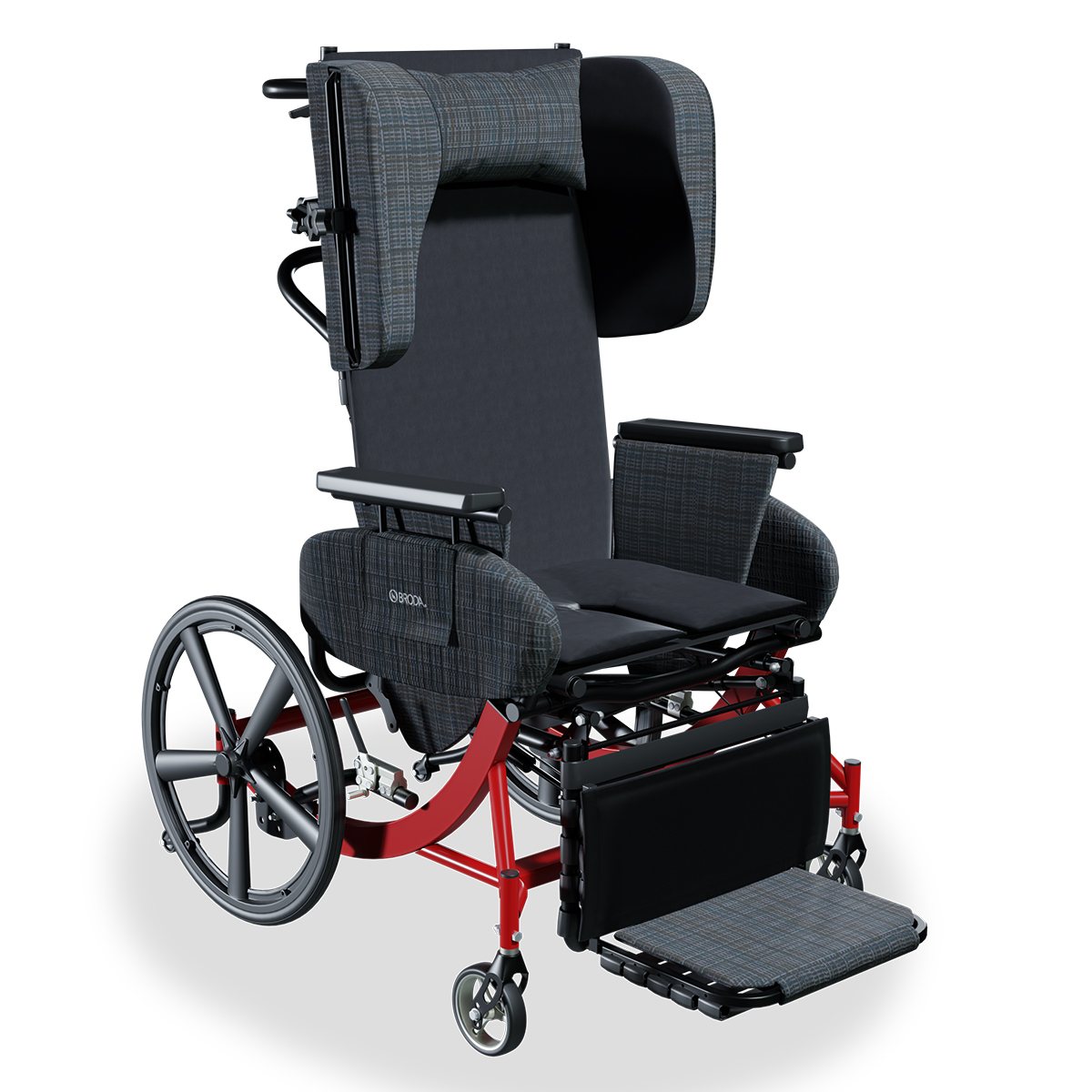 Broda Synthesis Positioning Wheelchair with Tilt & Recline (V4) – Image 2