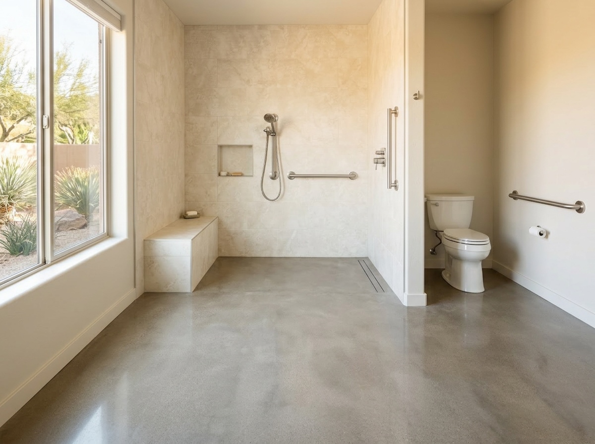 Accessible bathroom remodel in Phoenix, AZ — project photo 1
